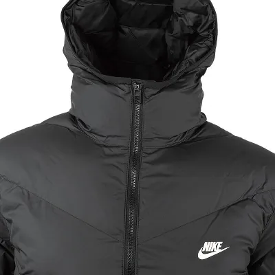 Чоловіча Куртка Nike M NK SF WR PL-FLD HD PARKA Чорний 2XL (DR9609-010 2XL) - 2 - Robinzon.ua