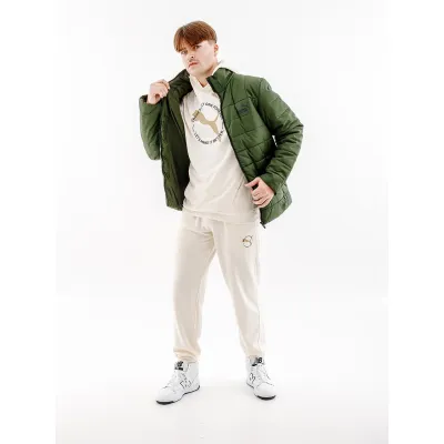 Мужская Куртка PUMA ESS+ Padded Jacket Хаки S (7d84934931 S) - 4 - Robinzon.ua