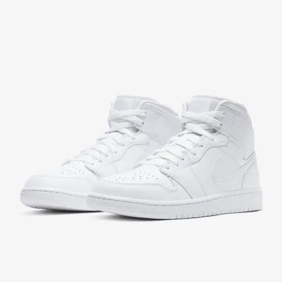 Мужские Кроссовки Air Jordan 1 Mid Белый 45.5 (7d554724-130 45.5) - 1 - Robinzon.ua