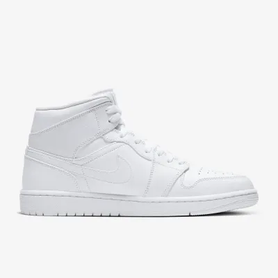 Мужские Кроссовки Air Jordan 1 Mid Белый 45.5 (7d554724-130 45.5) - 2 - Robinzon.ua