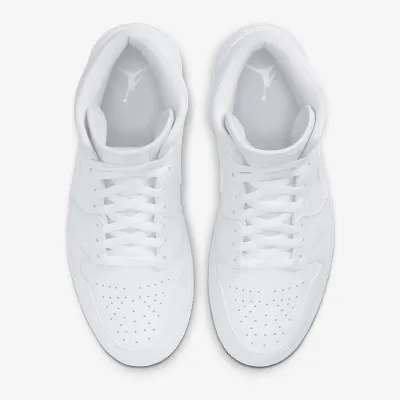 Мужские Кроссовки Air Jordan 1 Mid Белый 45.5 (7d554724-130 45.5) - 3 - Robinzon.ua