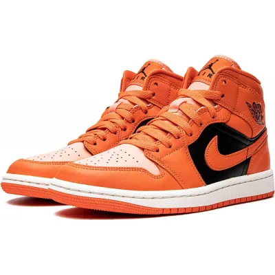 Женские Кроссовки Air Jordan 1 Mid Оранжевый 42 (7dDM3381-600 42) - 1 - Robinzon.ua