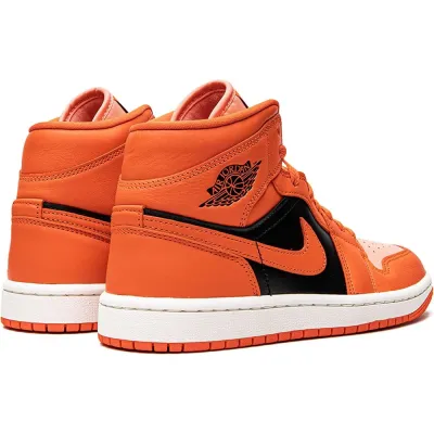 Женские Кроссовки Air Jordan 1 Mid Оранжевый 42 (7dDM3381-600 42) - 4 - Robinzon.ua