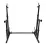 Стійки під штангу 40 на 40 мм Чорний зі страхувальними упорами, брусами та штирями для зберігання блінів - 2 - Robinzon.ua