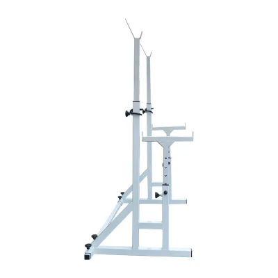 Стойки под штангу 50 на 50 мм со страховочными упорами Белый - 3 - Robinzon.ua