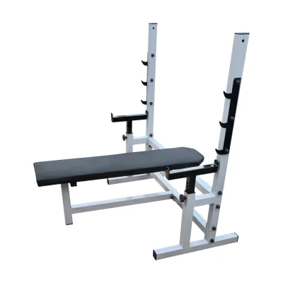 Скамья горизонтальная профессиональная для жима со страховкой 60 на 60 мм - 5 - Robinzon.ua