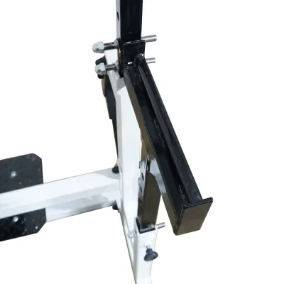 Скамья горизонтальная профессиональная для жима со страховкой и платформой 50 на 50 мм. - 3 - Robinzon.ua