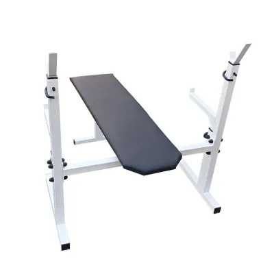 Скамья для жима горизонтальная со страховкой 60 на 30 мм - 1 - Robinzon.ua