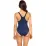Купальник суцільний жіночий Aqua Speed Stella Lady Чорний Блакитний (L) 40 (299-41) - 3 - Robinzon.ua