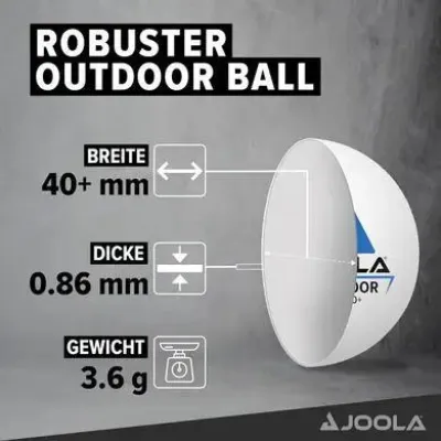 Набор для настольного тенниса Joola Vivid Outdoor 2 Bats 3 Balls (930953) - 6 - Robinzon.ua