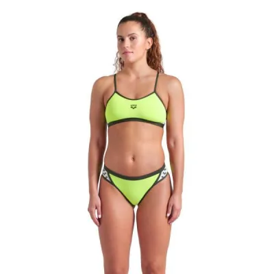 Купальник роздільний для жінок Arena ICONS BIKINI CROSS BACK SOLID салатовий Жін 42 005037-660 42 - 2 - Robinzon.ua