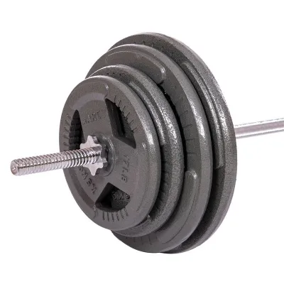 Штанга прямая со стальными блинами на 115 кг длина-1,8м Sport 2431-115 - 2 - Robinzon.ua