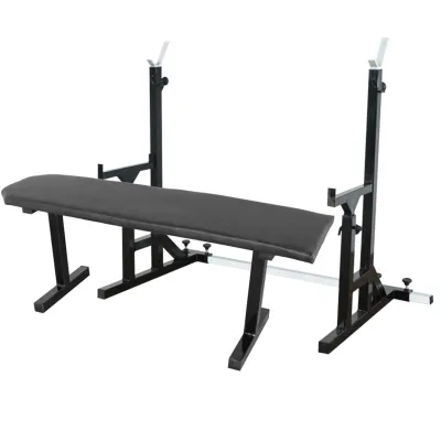 Скамья горизонтальная для жима + Стойки со страховкой 40 на 40 мм. - 2 - Robinzon.ua
