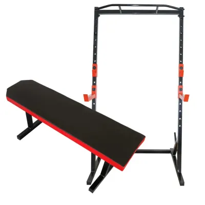 Скамья горизонтальная для жима + Стойки с турником 50 на 50 мм - 3 - Robinzon.ua