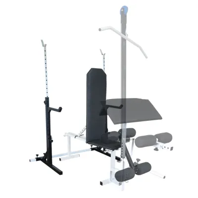 Скамья регулируемая для жима 40 на 40 мм + Стойки со страховкой 40 на 40 мм - 2 - Robinzon.ua