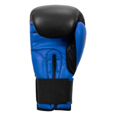 Боксерські рукавиці TITLE Boxing Dynamic Strike Black/Blue 12 oz - 3 - Robinzon.ua