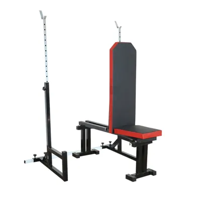 Скамья для жима регулируемая 40 на 40 мм + Стойки с упорами 40 на 40 мм - 1 - Robinzon.ua