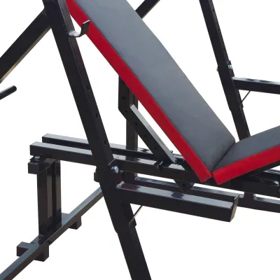 Скамья для жима регулируемая 40 на 40 мм + Стойки для приседания под штангу 40 на 40 мм - 4 - Robinzon.ua