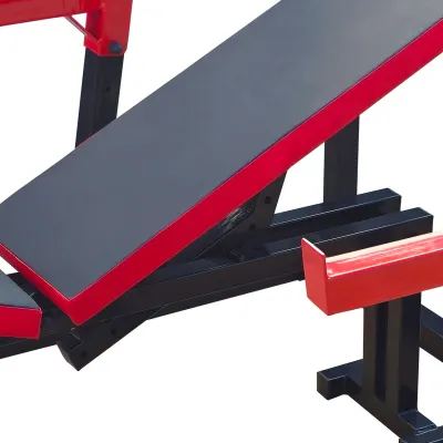 Скамья для жима регулируемая 40 на 40 мм + Стойки для приседания под штангу 50 на 50 мм - 6 - Robinzon.ua