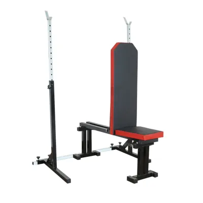 Скамья для жима регулируемая 40 на 40 мм + Стойки под штангу 40 на 40 мм - 5 - Robinzon.ua