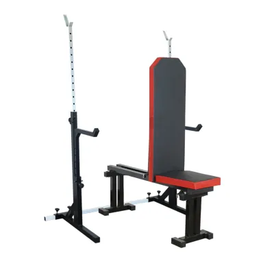 Скамья для жима регулируемая 40 на 40 мм + Стойки со страховкой 40 на 40 мм - 5 - Robinzon.ua