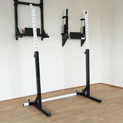 Скамья для жима регулируемая 40 на 40 мм + Стойки под штангу 50 на 50 мм - 6 - Robinzon.ua