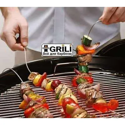 Вогнетривкі гнучкі шампура Big Green Egg (FW / 201348) - 1 - Robinzon.ua