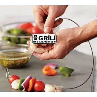 Вогнетривкі гнучкі шампура Big Green Egg (FW / 201348) - 2 - Robinzon.ua