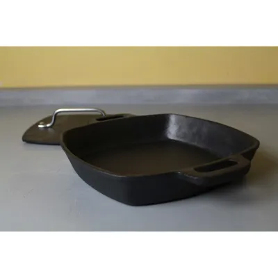 Чугунная сковорода-гриль 24 см. Broil King 91658. - 1 - Robinzon.ua