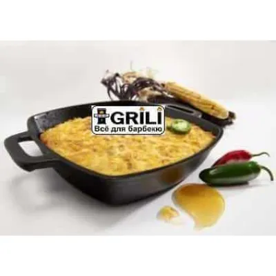 Чугунная сковорода-гриль 24 см. Broil King 91658. - 5 - Robinzon.ua