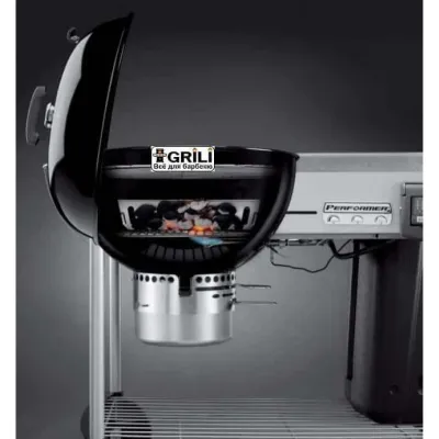 Вугільний гриль Performer Deluxe GBS 57 см Weber 15501004 - 2 - Robinzon.ua