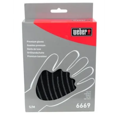 Жаростойкие перчатки S/M Weber 6669. - 5 - Robinzon.ua