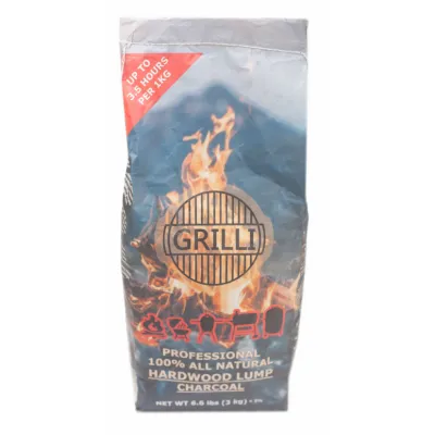 Древесный уголь 3 кг GRILLI 77782. - 1 - Robinzon.ua
