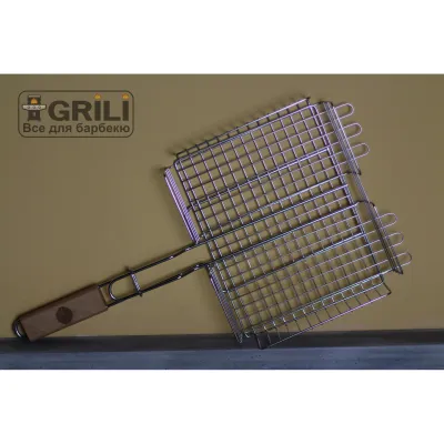 Маленька решітка-гриль для барбекю GRILLI 77773 - 1 - Robinzon.ua
