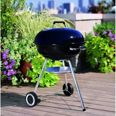 Угольный гриль Compact Kettle 57см черный Weber 1321004. - 1 Угольный гриль Compact Kettle 57см черный Weber 1321004. - 1 - Robinzon.ua