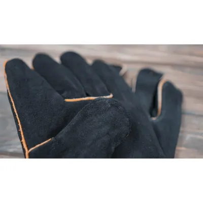 Термостійкі шкіряні рукавички для гриля 2 шт. GRILLI 777702 - 5 Термостійкі шкіряні рукавички для гриля 2 шт. GRILLI 777702 - 5 - Robinzon.ua