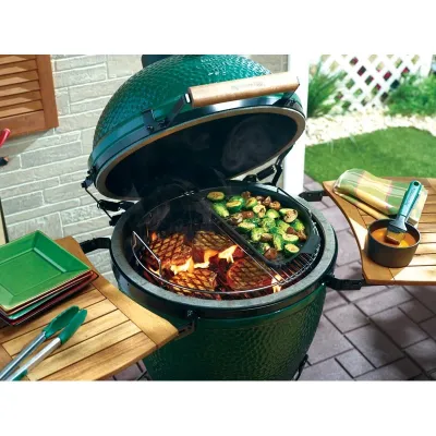 Решётка на 5 уровней для гриля L металлическая Big Green Egg 120762. - 5 - Robinzon.ua