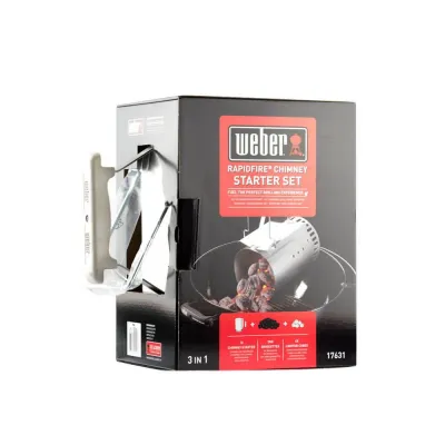 Набор для разжигания гриля Weber (Стартер, Бруски, Брикеты) 17631. - 1 - Robinzon.ua