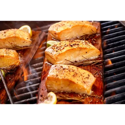 Планки для гриля з вільхи 30x15x0,8 см 2 шт GRILLI 775777 - 3 - Robinzon.ua