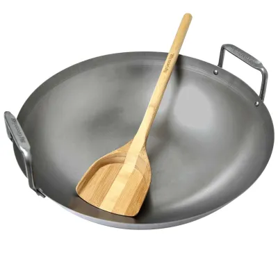 Вок стальной 43см Carbon Steel Wok Big Green Egg 120779. - 1 - Robinzon.ua