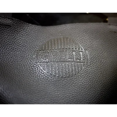 Фартук кожаный, черный TM GRILLI 777732. - 2 - Robinzon.ua