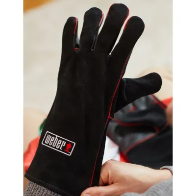 Кожаные перчатки для гриля Weber 17896. - 2 - Robinzon.ua