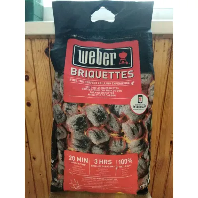 Угольные брикеты 8кг Weber 17591. - 2 Угольные брикеты 8кг Weber 17591. - 2 - Robinzon.ua