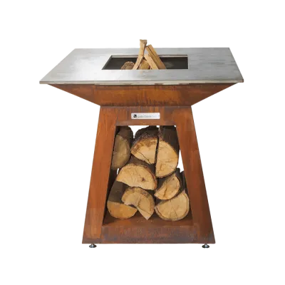 Гриль-вогнище Quan Premium Medium, коричневий QN91007 - 1 Гриль-вогнище Quan Premium Medium, коричневий QN91007 - 1 - Robinzon.ua