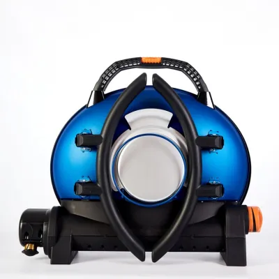 Портативный переносной газовый гриль O-GRILL 500, синий + шланг в подарок! - 1 - Robinzon.ua