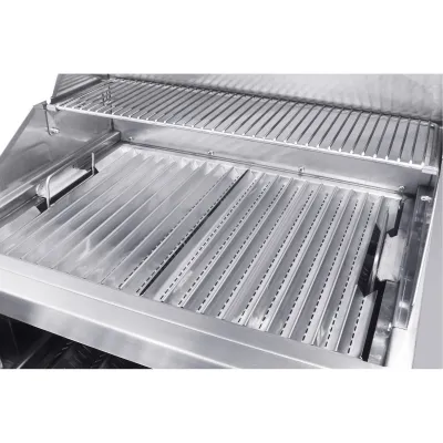 Угольно-древесный гриль, встраиваемый Fiery Fish тм GRILLI. - 2 - Robinzon.ua