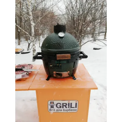 Керамический угольный гриль MiniMax Big Green Egg AMXHD /116598 /119650 / 119560. - 1 - Robinzon.ua