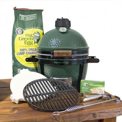 Керамический угольный гриль MiniMax Big Green Egg AMXHD /116598 /119650 / 119560. - 2 - Robinzon.ua