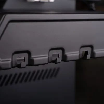 Газовый гриль SANTOS S-318 Black, с боковыми и задними горелками, черный 900273. - 3 - Robinzon.ua