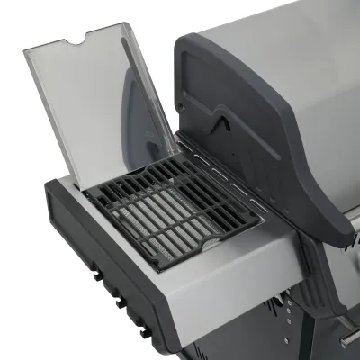 Газовый гриль SANTOS S-318, с боковыми и задними горелками, нержавеющая сталь 900280. - 1 - Robinzon.ua